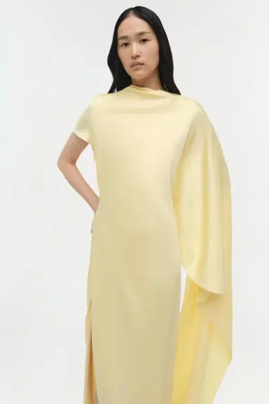 Simkhai Ora Satin Gown | Thumbnail 3 Simkhai Ora Satin Gown | Thumbnail 3
