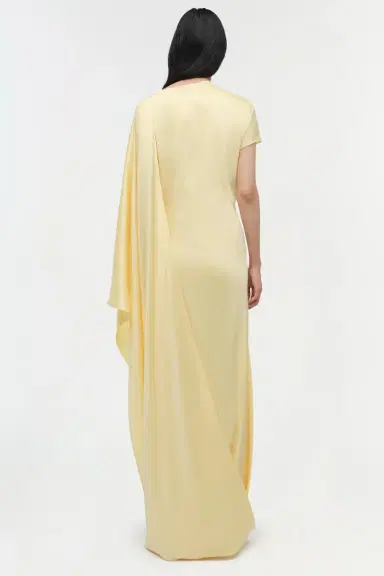 Simkhai Ora Satin Gown | Thumbnail 5 Simkhai Ora Satin Gown | Thumbnail 5