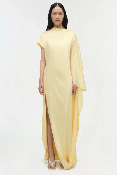 Simkhai Ora Satin Gown | Thumbnail 6 Simkhai Ora Satin Gown | Thumbnail 6