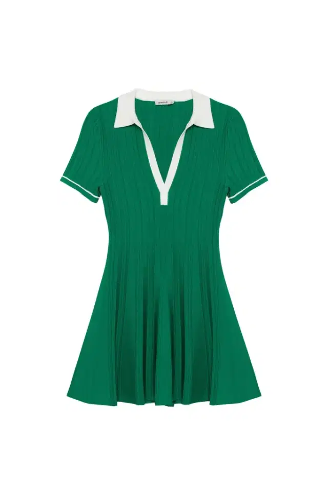 Page Knit Polo Mini Dress Page Knit Polo Mini Dress