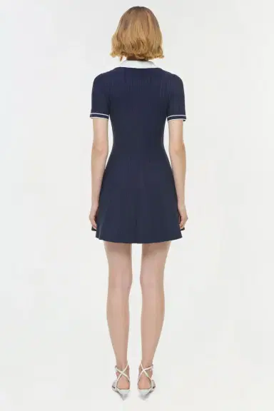 Simkhai Page Knit Polo Mini Dress | Thumbnail 5 Simkhai Page Knit Polo Mini Dress | Thumbnail 5
