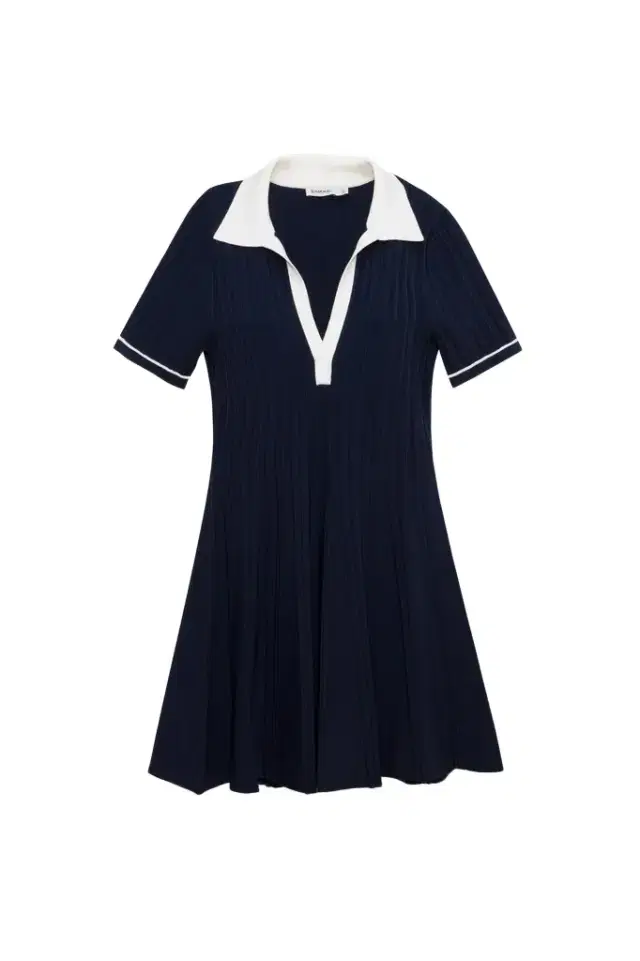 Page Knit Polo Mini Dress Page Knit Polo Mini Dress