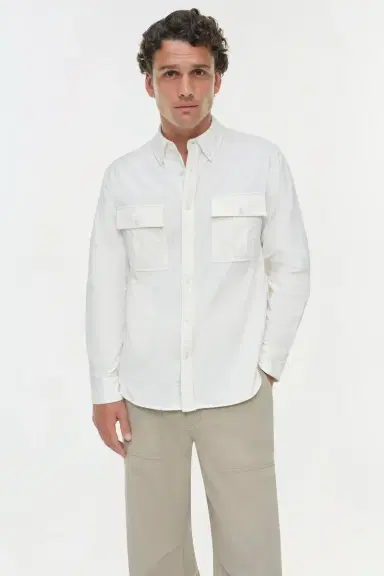 Simkhai Parkes Double Gauze Shirt | Thumbnail 3 Simkhai Parkes Double Gauze Shirt | Thumbnail 3