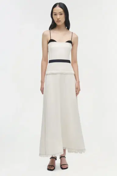 Simkhai Quinlin Midi Dress | Thumbnail 2 Simkhai Quinlin Midi Dress | Thumbnail 2