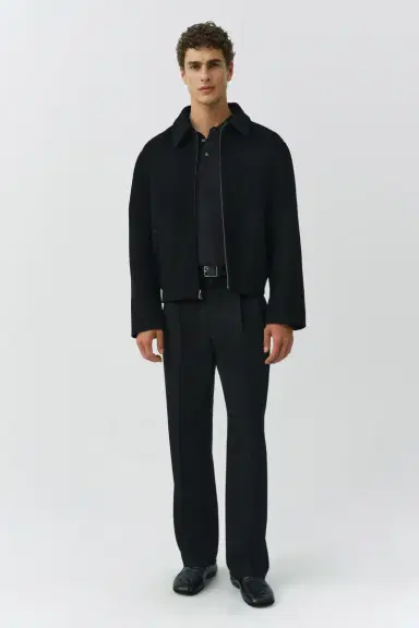 Simkhai Quinn Zip Front Wool Jacket | Thumbnail 2 Simkhai Quinn Zip Front Wool Jacket | Thumbnail 2