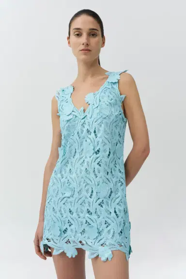 Simkhai Raina Embroidered Sequin Mini Dress | Thumbnail 3 Simkhai Raina Embroidered Sequin Mini Dress | Thumbnail 3