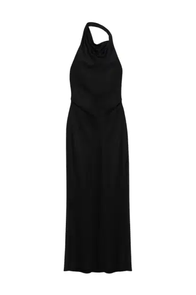 Simkhai Reannon Draped Satin Gown | Thumbnail 1 Simkhai Reannon Draped Satin Gown | Thumbnail 1