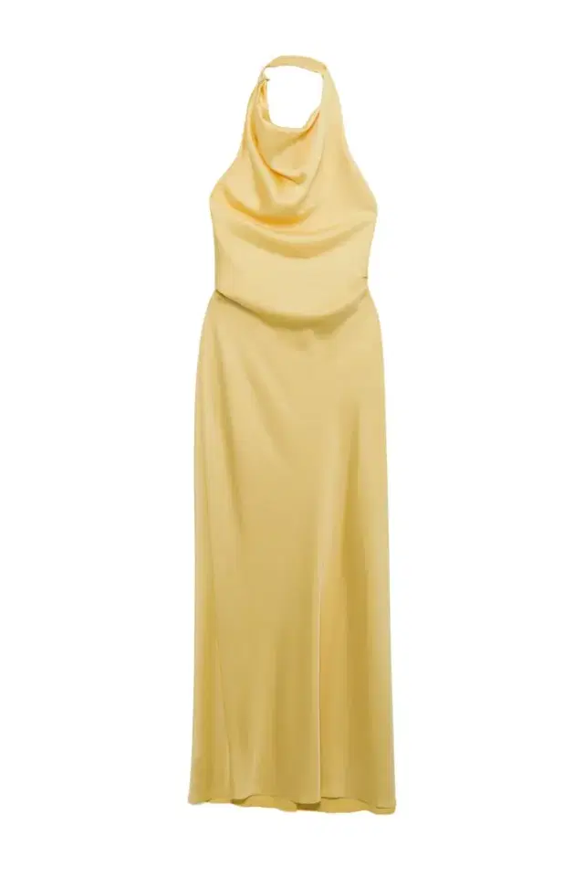 Reannon Draped Satin Gown Reannon Draped Satin Gown