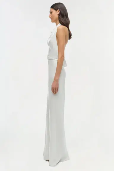 Simkhai Reannon Satin Gown | Thumbnail 4 Simkhai Reannon Satin Gown | Thumbnail 4