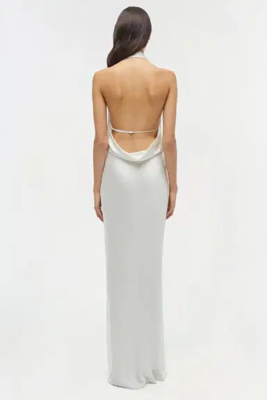 Simkhai Reannon Satin Gown | Thumbnail 5 Simkhai Reannon Satin Gown | Thumbnail 5
