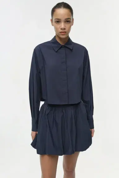 Simkhai Renata Cropped Shirt | Thumbnail 3 Simkhai Renata Cropped Shirt | Thumbnail 3