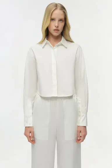 Simkhai Renata Cropped Shirt | Thumbnail 3 Simkhai Renata Cropped Shirt | Thumbnail 3