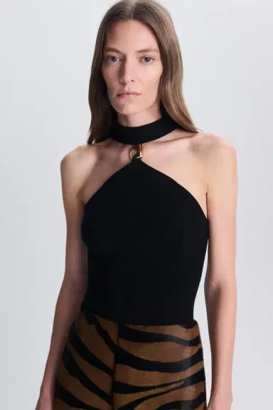 Simkhai Renlen Knit Halter Top | Thumbnail 3 Simkhai Renlen Knit Halter Top | Thumbnail 3