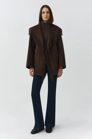 Simkhai Rowen Fringe Jacket | Thumbnail 2 Simkhai Rowen Fringe Jacket | Thumbnail 2