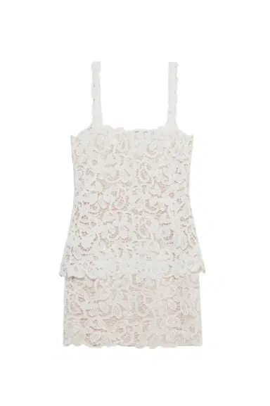 Simkhai Rylin Floral Raffia Mini Dress | Thumbnail 1 Simkhai Rylin Floral Raffia Mini Dress | Thumbnail 1