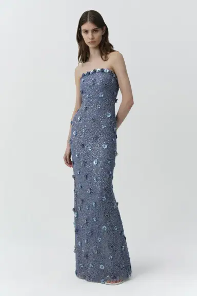 Simkhai Serafina Strapless Embellished Gown | Thumbnail 4 Simkhai Serafina Strapless Embellished Gown | Thumbnail 4