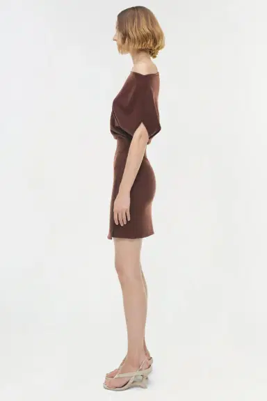 Simkhai Shania Off Shoulder Mini Dress | Thumbnail 4 Simkhai Shania Off Shoulder Mini Dress | Thumbnail 4