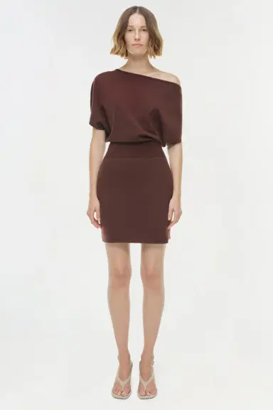 Simkhai Shania Off Shoulder Mini Dress | Thumbnail 6 Simkhai Shania Off Shoulder Mini Dress | Thumbnail 6
