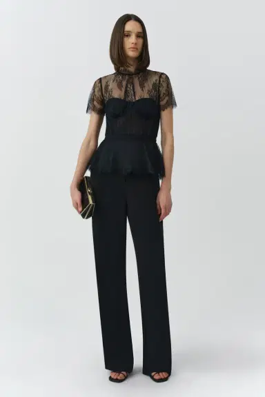 Simkhai Signature Kehlani Lace Bustier Top | Thumbnail 2 Simkhai Signature Kehlani Lace Bustier Top | Thumbnail 2