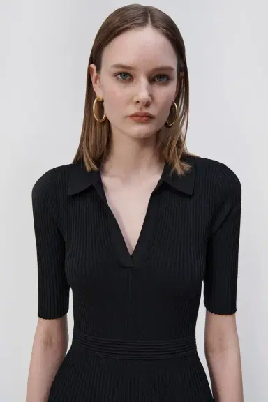 Simkhai Signature Patricia Polo Dress | Thumbnail 2 Simkhai Signature Patricia Polo Dress | Thumbnail 2