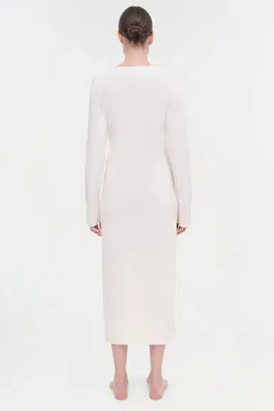 Simkhai Skyla Cotton Cashmere Dress | Thumbnail 5 Simkhai Skyla Cotton Cashmere Dress | Thumbnail 5