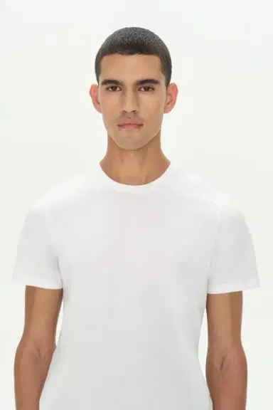 Simkhai Smooth Cotton Crewneck | Thumbnail 6 Simkhai Smooth Cotton Crewneck | Thumbnail 6
