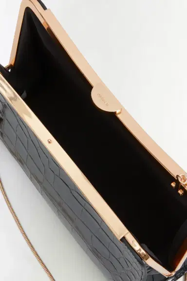 Simkhai Solange Croc-Embossed Leather Clutch | Thumbnail 6 Simkhai Solange Croc-Embossed Leather Clutch | Thumbnail 6