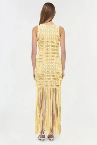 Simkhai Sonia Fringe Knit Dress | Thumbnail 5 Simkhai Sonia Fringe Knit Dress | Thumbnail 5