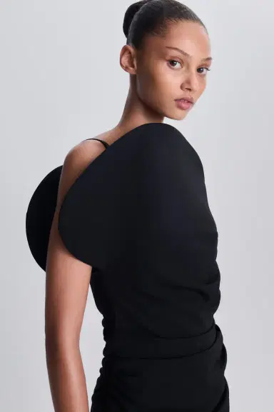 Simkhai Stefi Draped Mini Dress | Thumbnail 6 Simkhai Stefi Draped Mini Dress | Thumbnail 6