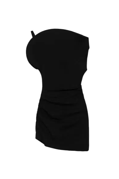 Simkhai Stefi Draped Mini Dress | Thumbnail 1 Simkhai Stefi Draped Mini Dress | Thumbnail 1