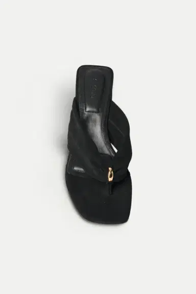 Simkhai Stella Suede Block Heel | Thumbnail 3 Simkhai Stella Suede Block Heel | Thumbnail 3