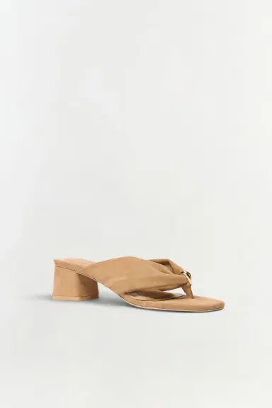 Simkhai Stella Suede Block Heel | Thumbnail 2 Simkhai Stella Suede Block Heel | Thumbnail 2