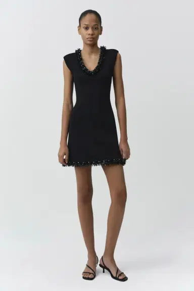 Simkhai Suki Compact Knit Mini Dress | Thumbnail 2 Simkhai Suki Compact Knit Mini Dress | Thumbnail 2