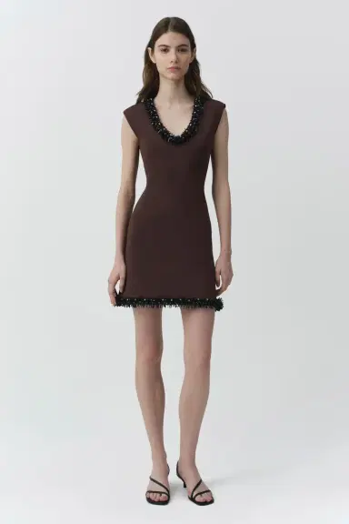 Simkhai Suki Compact Knit Mini Dress | Thumbnail 2 Simkhai Suki Compact Knit Mini Dress | Thumbnail 2
