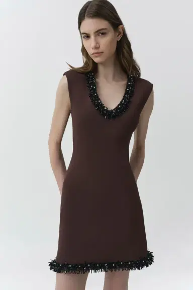 Simkhai Suki Compact Knit Mini Dress | Thumbnail 3 Simkhai Suki Compact Knit Mini Dress | Thumbnail 3