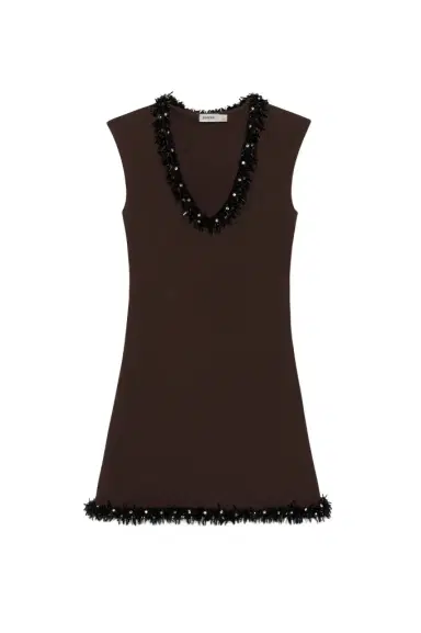 Simkhai Suki Compact Knit Mini Dress | Thumbnail 1 Simkhai Suki Compact Knit Mini Dress | Thumbnail 1
