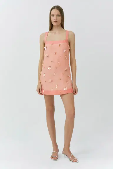 Simkhai Sumi Embellished Organza Mini Dress | Thumbnail 2 Simkhai Sumi Embellished Organza Mini Dress | Thumbnail 2
