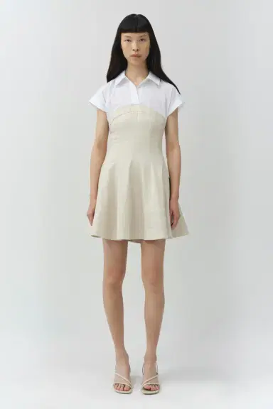 Simkhai Sundae Linen Mini Dress | Thumbnail 4 Simkhai Sundae Linen Mini Dress | Thumbnail 4
