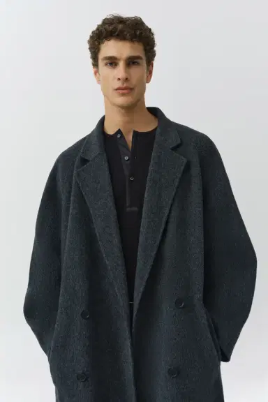Simkhai Sutton Double Breasted Wool Coat | Thumbnail 4 Simkhai Sutton Double Breasted Wool Coat | Thumbnail 4