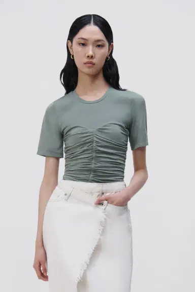 Simkhai Tansy Stretch Jersey Top | Thumbnail 3 Simkhai Tansy Stretch Jersey Top | Thumbnail 3