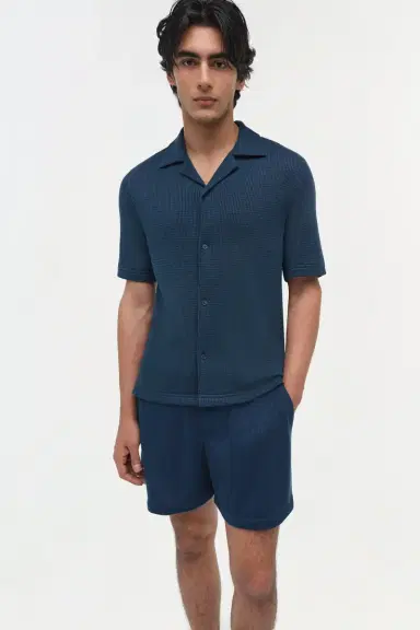 Simkhai Troy Wool Silk Shirt | Thumbnail 3 Simkhai Troy Wool Silk Shirt | Thumbnail 3