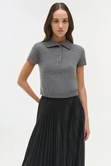 Simkhai Twila Cashmere Polo | Thumbnail 3 Simkhai Twila Cashmere Polo | Thumbnail 3