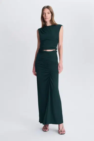 Simkhai Valen Draped Jersey Top | Thumbnail 4 Simkhai Valen Draped Jersey Top | Thumbnail 4
