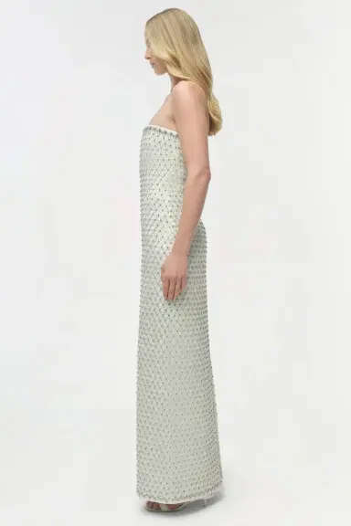 Simkhai Vanessa Embellished Bustier Midi Dress | Thumbnail 4 Simkhai Vanessa Embellished Bustier Midi Dress | Thumbnail 4