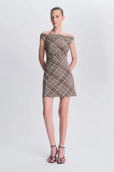 Simkhai Wells Off-Shoulder Mini Dress | Thumbnail 4 Simkhai Wells Off-Shoulder Mini Dress | Thumbnail 4