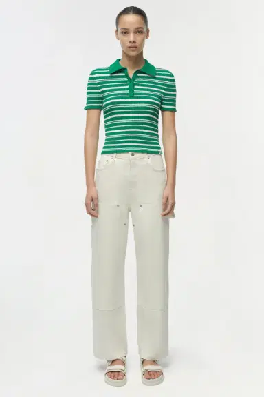 Simkhai Xavier Denim Carpenter Pant | Thumbnail 2 Simkhai Xavier Denim Carpenter Pant | Thumbnail 2