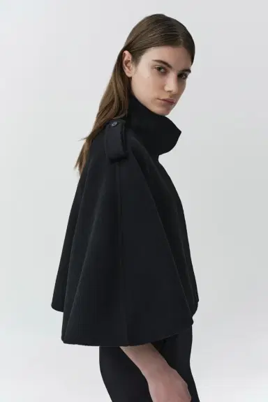 Simkhai Yara Wool Cape Jacket | Thumbnail 3 Simkhai Yara Wool Cape Jacket | Thumbnail 3