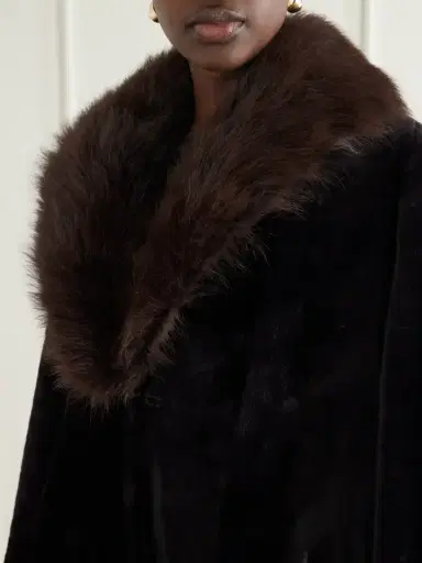 Nour Hammour Astoria Shearling Coat | Thumbnail 5 Nour Hammour Astoria Shearling Coat | Thumbnail 5