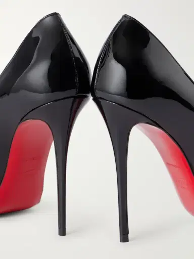 Christian Louboutin La Pigalle 100 Patent-leather Pumps | Thumbnail 5 Christian Louboutin La Pigalle 100 Patent-leather Pumps | Thumbnail 5
