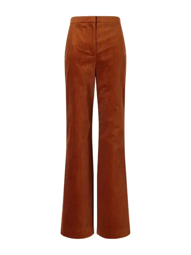 Holt Cotton-blend Corduroy Flared Pants Holt Cotton-blend Corduroy Flared Pants